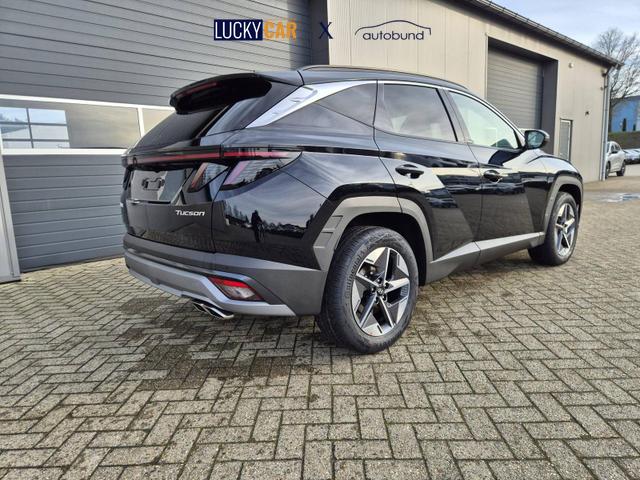 Hyundai TUCSON Trend 1.6 T-GDI 150PS Automatik TZ 2026 Teil-Leder Sitzheizung v+h Lenkradheizung Klimaautomatik Navi Touchscreen DAB+ Apple CarPlay + Android Auto PDC R&uuml;ckf.-Kamera Matrix-LED-Scheinw. 
