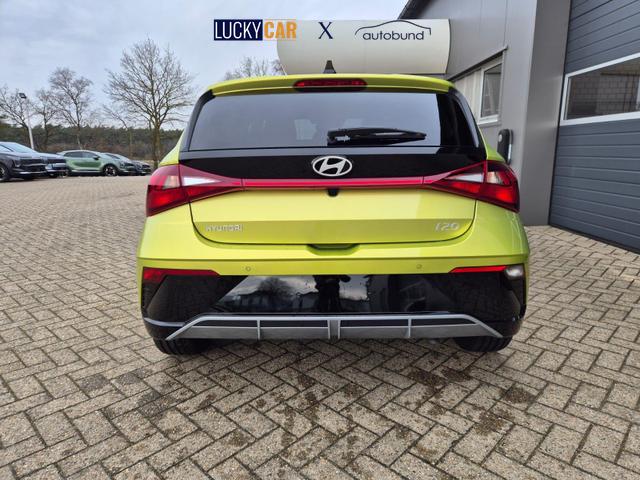 Hyundai i20 1.0 T-GDI 90PS Trend Automatik 5-t&uuml;rig Klimaautomatik Sitzheizung Lenkradheizung R&uuml;ckf.Kamera PDC Apple CarPlay Android Auto Tempomat Touchscreen 16"LM 