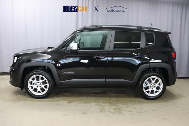 Jeep Renegade 1.0 T3 GSE Limited 999 88 kW601 - Solid Black 020 Stoff schwarz "2T2 Funktions-Paket CommandView® Panorama-Glasschiebedach 2Y7 Business-Paket 7KS Winter-Paket 5CK Solid Black", Beispielbilder, ggf. teilweise mit Sonderausstattung