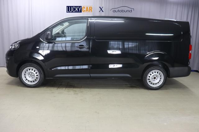 Scudo Scudo Kastenwagen L3 2.0 145 MT6 Kastenwagen632 - Schwarz 969 - Standard Sitze "2QC Multifunktionale Beifahrersitzbank ""Eat and Work"" 3OM verstärktes LED Licht im Laderaum 7ET Komforttrennwand Verglast Mit Kleiderhaken A04 Paket ""Assist"" A06 Paket ""Worksite"" CKD Holzboden Laderaum 9mm Mit Antirutschbeschichtung, Inkl. Sei 632 Schwarz"