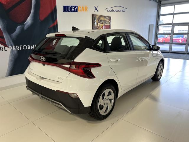 Hyundai i20 1,2 Comfort Atlas White, Beispielbilder, ggf. teilweise mit Sonderausstattung