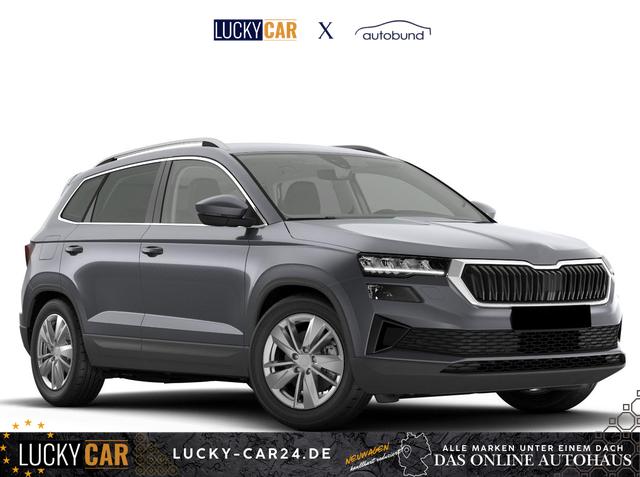 Vorlauffahrzeug Skoda Karoq - Extra 1.5 TSI DSG AHK Android Auto SHZ ACC Keyless Kamera 17" LM  2Z Klimaauto SUNSET