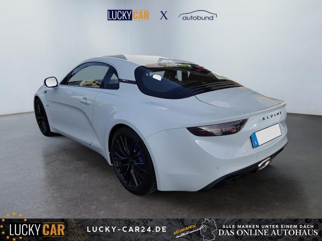 Lagerfahrzeug Alpine A110 - S Einparkhilfe vorne und hinten mit R&uuml;ckfahrkamera Focal-Audiosystem Ablage-Paket 18" Leichtmetallr&auml;der