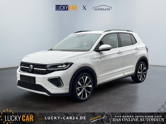 Lagerfahrzeug Volkswagen T-Cross - 1,0 TSI DSG R-Line IQ Light Matrix ACC 2 x Einparkhilfe Sitzheizung Kamera18 Zoll 5J Garantie
