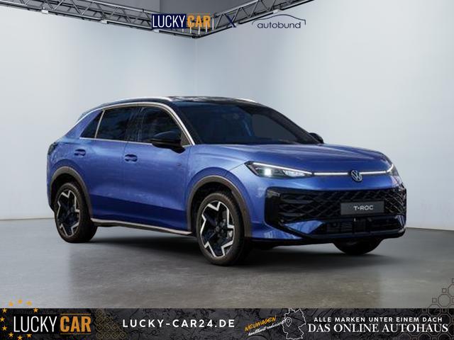 Vorlauffahrzeug Volkswagen T-Roc - 1,5 eTSI DSG R-Line LED Plus Anh&auml;ngerkupplung Navi Sitzheizung beheiztes Lenkrad 18 Zoll Alu el.Heckklappe 5J Garantie
