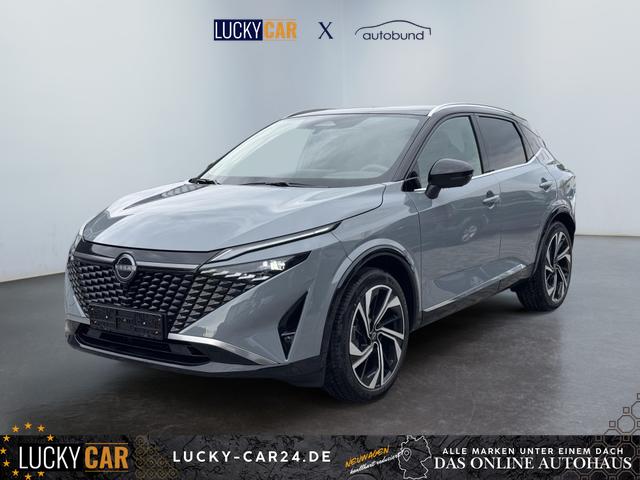 Lagerfahrzeug Nissan Qashqai - Tekna  1,3 DIG 4x4 20 Zoll Panorama Head-up 360&deg; Leder Massage Navi el Heckklappe
