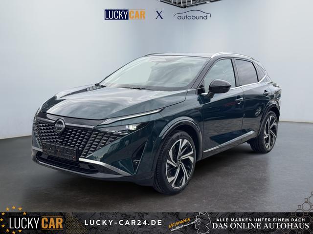 Lagerfahrzeug Nissan Qashqai - Tekna  1,3 DIG 4x4 20 Zoll Panorama Head-up 360&deg; Leder Massage Navi el Heckklappe