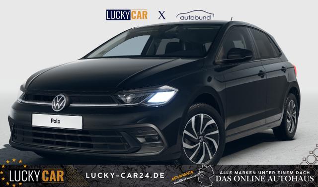 Bestellfahrzeug, konfigurierbar Volkswagen Polo - LIFE 1.0 TSI 95PS, 15" ALU, PARKSENSOREN HI, RADIO COMPOSITION/USB VO HI/BT/DAB/APP-CONNECT KLIMA LED-SCHEINW./-R&Uuml;CKLEUCHTEN NEBELSCHEINW. LANE ASSIST M&Uuml;DIGKEITSERK. DIG. COCKPIT MUFU-LEDERLENKRAD AU&szlig;ENSPIEGEL ANKLAPPBAR MITTELARML. DOPPELTER LADEBODEN