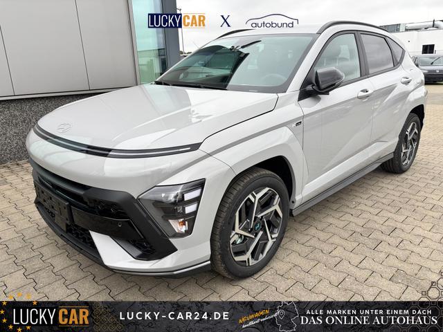 Bestellfahrzeug, konfigurierbar Hyundai KONA - Smart 1.6 T-GDI 150PS 7DCT/AUTOMATIK, 17" ALU, Winter-Paket, 2-Zonen-Klimaautomatik, Dachreling, Lederlenkrad, ACC/Tempomat, NAVIGATION 12,3", Parksensoren vorrn/hinten, R&uuml;ckfahrkamera, Alarm, LED-Scheinwerfer, Key, Armlehne vorn