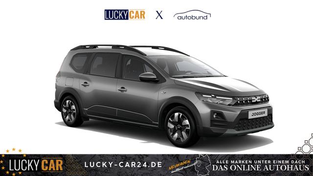 Bestellfahrzeug, konfigurierbar Dacia Jogger - Expression TCe 110, 5-SITZPL&Auml;TZE, 3 Jahre Garantie, Klimaanlage, Parksensoren hinten, R&uuml;ckfahrkamera, Abgedunkelte Scheiben Lederlenkrad, Nebelscheinwerfer, Armlehne, Radio Media Display 10   Smartphone-Spiegelung, Tempomat, Dachreling
