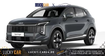 Lagerfahrzeug Kia Sportage - Silver 1.6 T-GDI 150PS AUTOMATIK, Penta-Metal Grau METALLIC, 2-Zonen-Klimaautomatik, Navigation 12,3", Parksensoren vorn/hinten, R&uuml;ckfahrkamera, 17" Alufelgen, Winterpaket/Sitzheizung vorne, Beheiztes Lederlenkrad, ACC Tempomat, Alarm, Dachreling Chrom