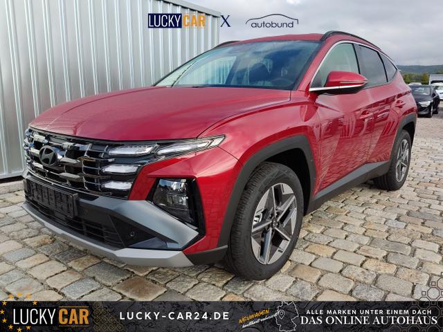 Lagerfahrzeug Hyundai TUCSON - GO 1.6 T-GDI 48V 2WD 7DCT Navi-18"-2 Zonen Klimaautomatik-LED-Kamera-Sofort