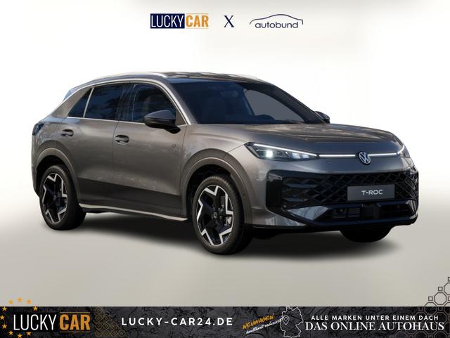 Vorlauffahrzeug Volkswagen T-Roc - R-Line Pano AHK Nav 5JGar BlackP 20Z EasyO