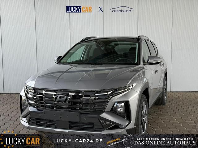 Lagerfahrzeug Hyundai TUCSON - E-Motion 1.6 T-GDI 2WD 48V DCT / Panoramadach ACC Sitz   Lenkradheizung LED Navi PDC V&H Kamera Alu 18"