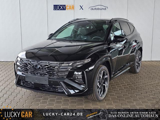 Lagerfahrzeug Hyundai TUCSON - N-Line 1.6 T-GDI 4WD HEV / Panoramadach 4x Shz ACC Head-Up Krell-Soundsystem E-Klappe Matrix-LED E-Sitze Alu 19"
