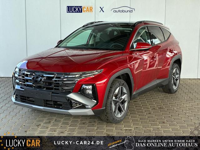 Lagerfahrzeug Hyundai TUCSON - E-Motion 1.6 T-GDi 2WD HEV / Panoramadach ACC LED Sitz   Lenkradheizung Navi PDC V&H Kamera Alu 18"
