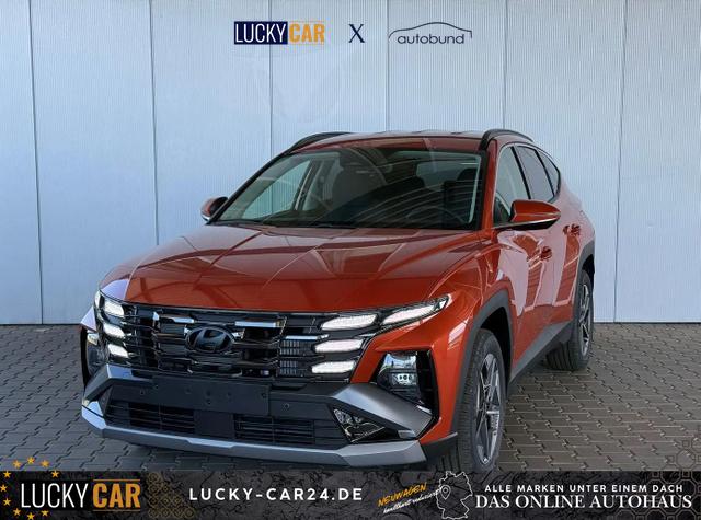 Lagerfahrzeug Hyundai TUCSON - E-Motion 1.6 T-GDi 2WD 48V DCT / ACC Sitz   Lenkradheizung LED Navi PDC V&H Kamera Alu 18"