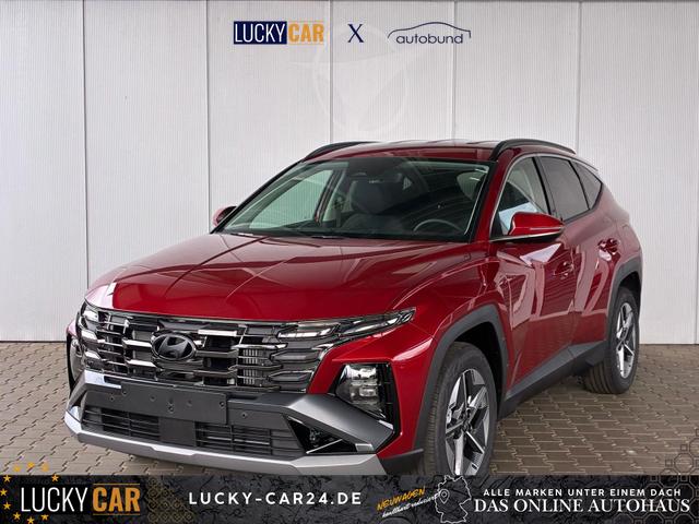 Lagerfahrzeug Hyundai TUCSON - Premium 1.6 T-GDI 2WD 48V DCT / Matrix-LED 4x Shz E-Klappe ACC Tempomat Kamera Alu 18"