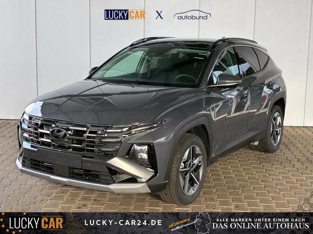 Lagerfahrzeug Hyundai TUCSON - E-Motion 1.6 T-GDi 2WD HEV / Panoramadach ACC LED Sitz   Lenkradheizung Navi PDC V&H Kamera Alu 18"