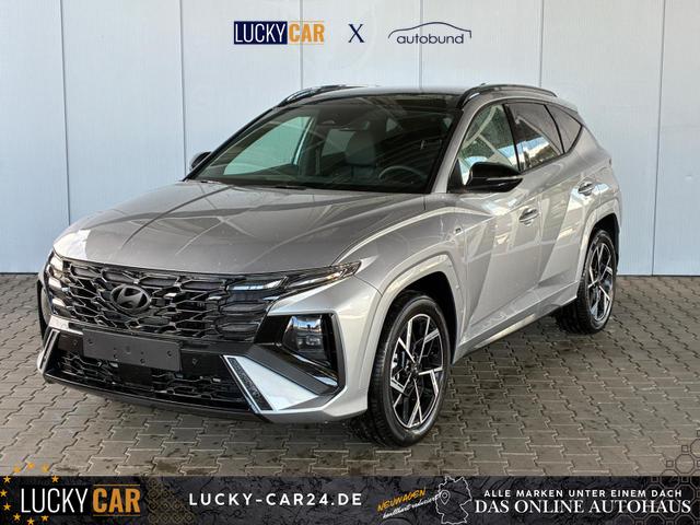 Lagerfahrzeug Hyundai TUCSON - N-Line 1.6 T-GDI 4WD HEV / Panoramadach 4x Shz ACC Head-Up Krell-Soundsystem E-Klappe Matrix-LED E-Sitze Alu 19"