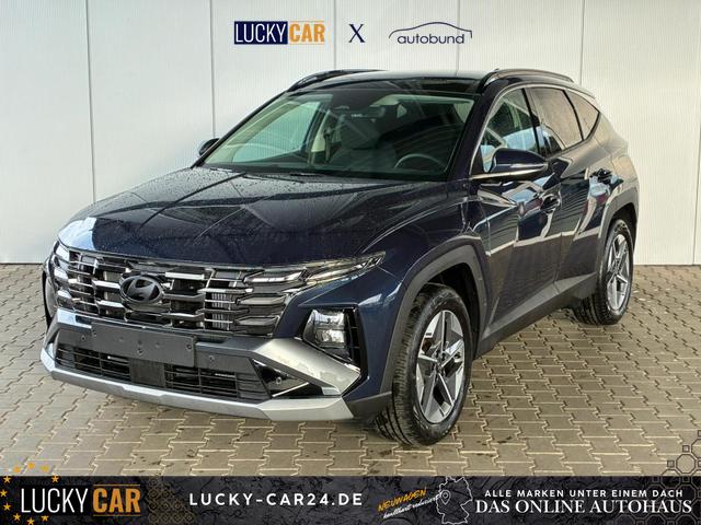 Lagerfahrzeug Hyundai TUCSON - E-Motion 1.6 T-GDI 2WD 48V DCT / Panoramadach ACC Sitz   Lenkradheizung LED Navi PDC V&H Kamera Alu 18"