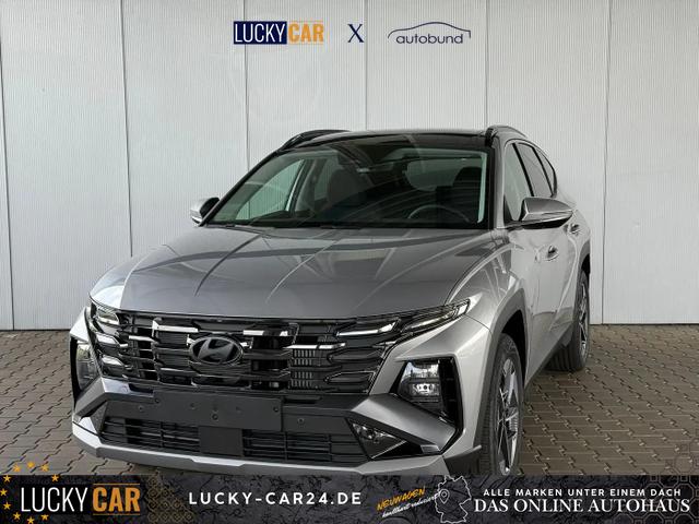 Lagerfahrzeug Hyundai TUCSON - E-Motion 1.6 T-GDI 2WD 48V DCT / Panoramadach ACC Sitz   Lenkradheizung LED Navi PDC V&H Kamera Alu 18"