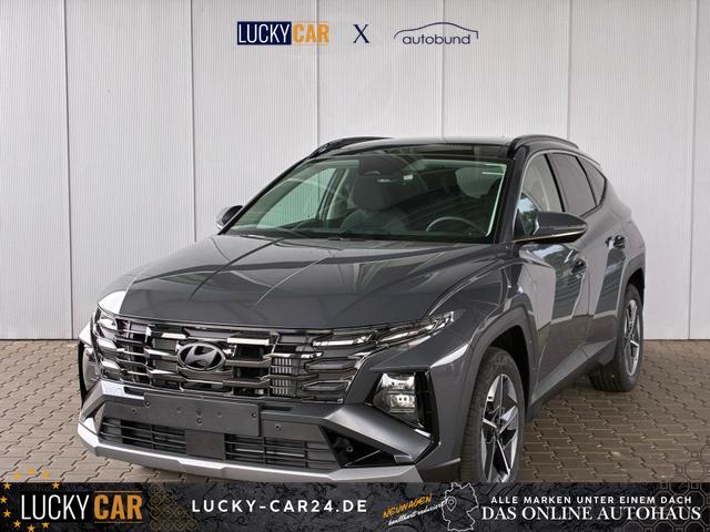 Lagerfahrzeug Hyundai TUCSON - E-Motion 1.6 T-GDI 2WD 48V DCT / Panoramadach ACC Sitz   Lenkradheizung LED Navi PDC V&H Kamera Alu 18"