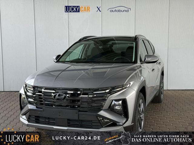 Lagerfahrzeug Hyundai TUCSON - E-Motion 1.6 T-GDI 2WD 48V DCT / Panoramadach ACC Sitz   Lenkradheizung LED Navi PDC V&H Kamera Alu 18"