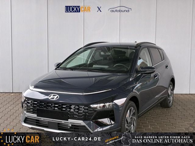 Lagerfahrzeug Hyundai BAYON - Premium 1.0 T-GDI 100 PS 48V 7DCT / Keyless ACC Soundsystem BOSE Sitz   Lenkradheizung LED Navi PDC V&H Kamera Totwinkel Alu 16"
