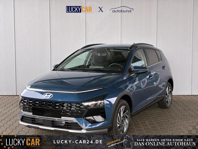 Lagerfahrzeug Hyundai BAYON - Premium 1.0 T-GDI 100 PS 48V 7DCT / Keyless ACC Soundsystem BOSE Sitz   Lenkradheizung LED Navi PDC V&H Kamera Totwinkel Alu 16"