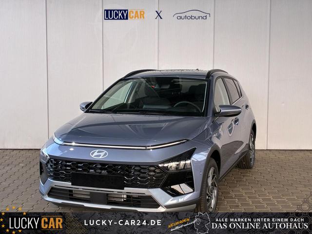 Lagerfahrzeug Hyundai BAYON - Premium 1.0 T-GDI 100 PS 48V 7DCT / Keyless ACC Soundsystem BOSE Sitz   Lenkradheizung LED Navi PDC V&H Kamera Totwinkel Alu 16"