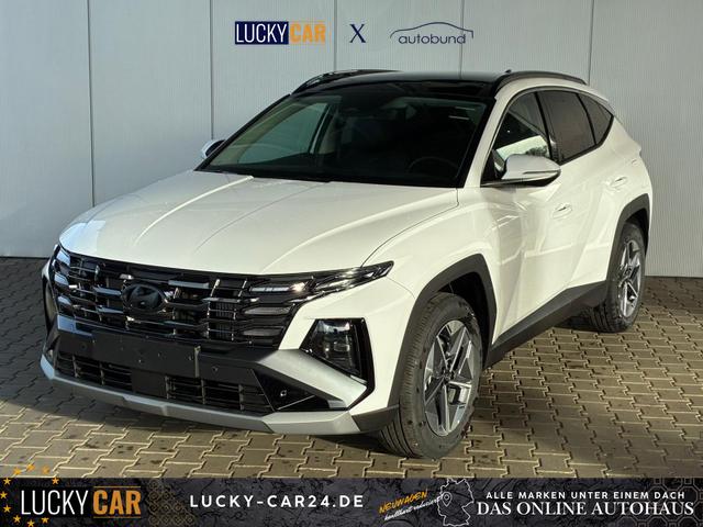 Lagerfahrzeug Hyundai TUCSON - Premium 1.6 T-GDI 2WD 48V DCT / Matrix-LED 4x Shz E-Klappe ACC Tempomat Kamera Alu 18" Panodach
