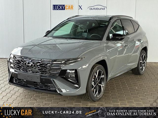 Lagerfahrzeug Hyundai TUCSON - N Line 1.6 T-GDi 4WD HEV / Head-Up ACC 4x Shz Krell-Soundsystem E-Klappe Matrix-LED E-Sitze Alu 19"