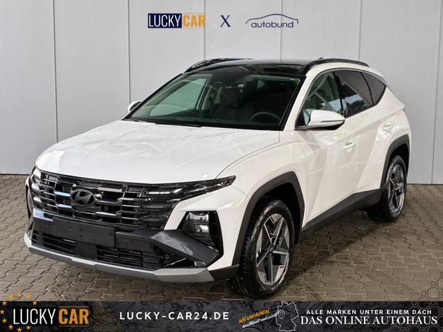 Lagerfahrzeug Hyundai TUCSON - E-Motion 1.6 T-GDi 2WD HEV / Panoramadach ACC LED Sitz   Lenkradheizung Navi PDC V&H Kamera Alu 18"