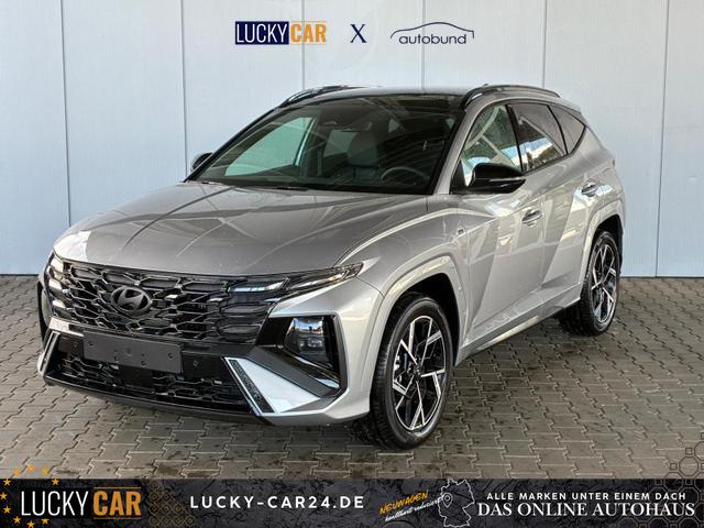Lagerfahrzeug Hyundai TUCSON - N-Line 1.6 T-GDI 4WD HEV / Panoramadach 4x Shz ACC Head-Up Krell-Soundsystem E-Klappe Matrix-LED E-Sitze Alu 19"