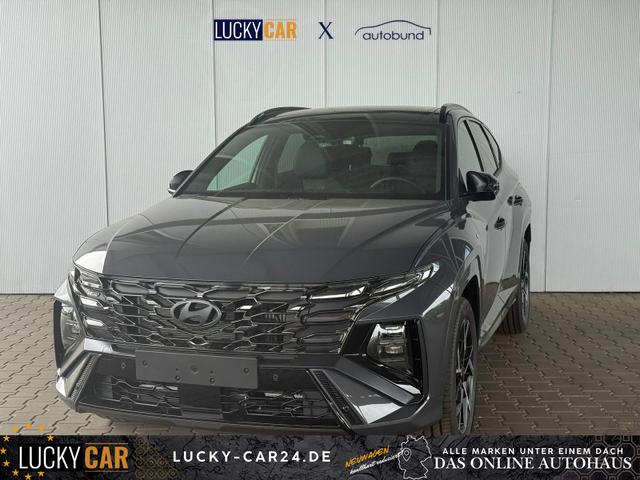 Lagerfahrzeug Hyundai TUCSON - N-Line 1.6 T-GDI 4WD HEV / Panoramadach 4x Shz ACC Head-Up Krell-Soundsystem E-Klappe Matrix-LED E-Sitze Alu 19"