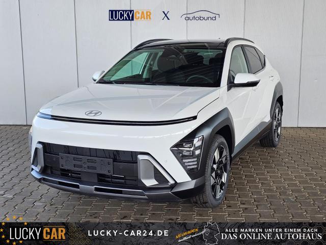 Lagerfahrzeug Hyundai KONA - Premium 1.6 GDI 2WD HEV DCT / Pano - Schiebedach LED Sitz   Lenkradheizung ACC Alu 18"