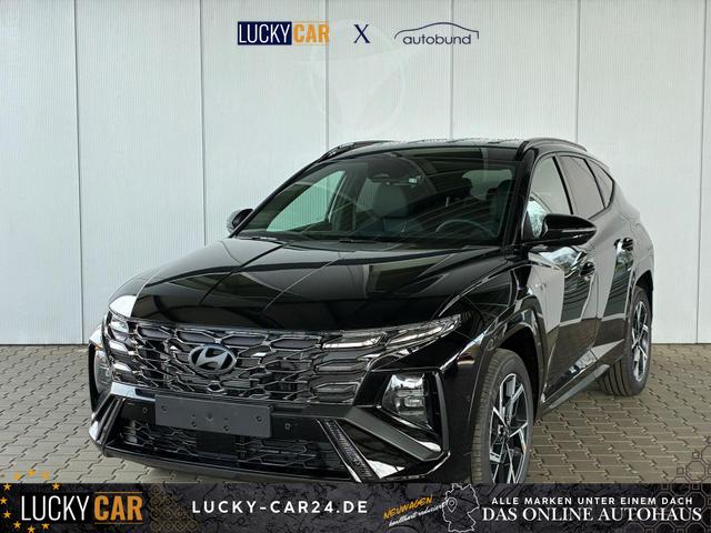 Lagerfahrzeug Hyundai TUCSON - N-Line x HEV 2WD Automatik / Head-Up ACC Sitz Lenkradheiz. Sitzbel&uuml;ftung/ Krell E-Klappe Matrix LED Alu 19''