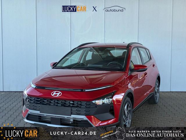 Lagerfahrzeug Hyundai BAYON - Wave 1.0 T-GDI / Sitz & Lenkradheizung Navi R&uuml;ckfahrkamera Tempomat Alu 16"
