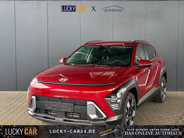 Lagerfahrzeug Hyundai KONA - Comfort Plus 1.6 T-GDI DCT 4WD / Navi ACC Keyless 360&deg; Kam./ Sitz   Lenkradheiz. LED Alu 18"