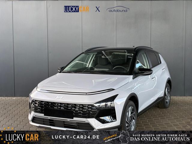 Lagerfahrzeug Hyundai BAYON - Comfort Plus 1.2 MPI / Navi PDC m. Kamera Klimaautom./ LED Sitz & Lenkr.Heiz/ Alu16