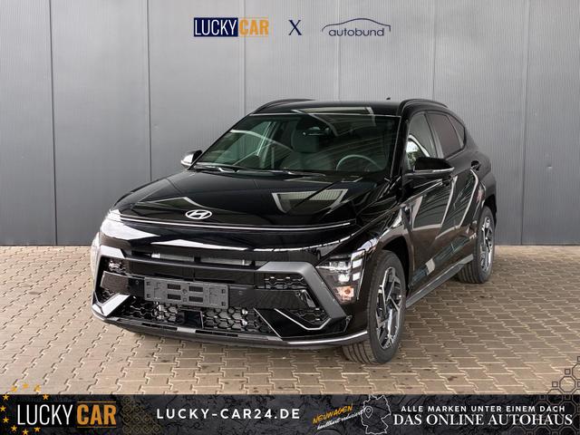 Lagerfahrzeug Hyundai KONA - 1,6 T-GDI DCT N-Line 179 PS / Navi ACC Shz Vorne   Lenkradheizung LED ALU 18''