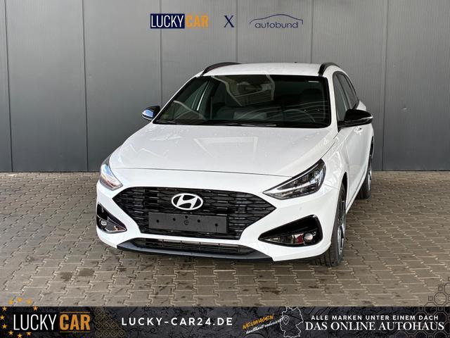 Lagerfahrzeug Hyundai i30 Kombi - Comfort Plus 1.0 TGDI DCT / Navi Sitz   Lenkradheizung PDC V&H Kamera LED Alu 17"