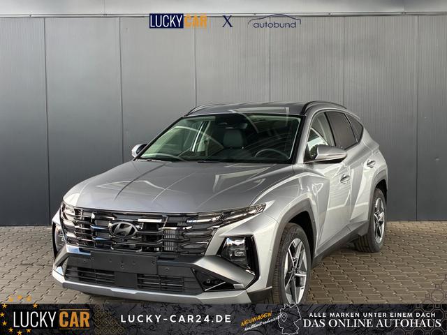 Lagerfahrzeug Hyundai TUCSON - Comfort Plus 1.6 T-GDI 4WD 48V 7DCT / Matrix-LED ACC Elek. Heck 360&deg; Kam. Teilleder Shz vo   hi Alu 18"