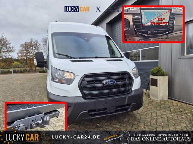 Lagerfahrzeug Ford Transit - 350 L4H3 2.0 EcoBlue 130PS Trend Heckantrieb 3,5t 2-Sitzer AHK Sitzheizung Frontscheibe beheizb. Klimaautomatik Navi PDC v h Bluetooth DAB Apple CarPlay Android Auto Tempomat Ganzj.Reifen