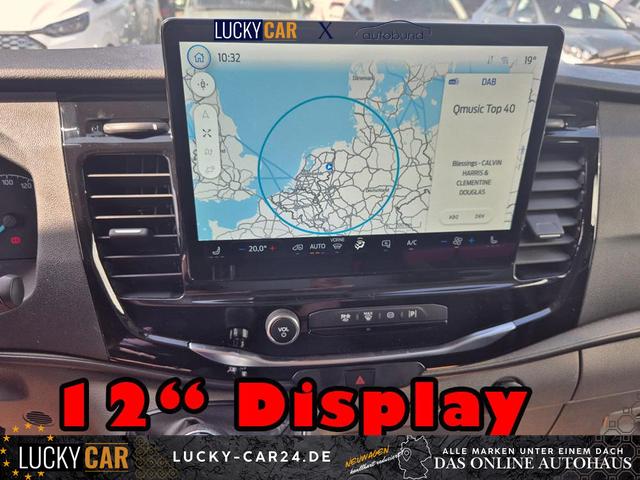 Lagerfahrzeug Ford Transit - 350 L4H3 2.0 EcoBlue 130PS Trend Heckantrieb 3,5t 2-Sitzer AHK Sitzheizung Frontscheibe beheizb. Klimaautomatik Navi PDC v h Bluetooth DAB Apple CarPlay Android Auto Tempomat Ganzj.Reifen