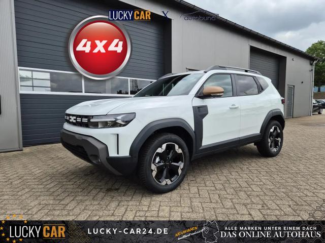Lagerfahrzeug Dacia Duster - Extreme 4x4 130PS 1.2 TCe 4x Kamera Lenkradheizung Sitzheizung Klimaautomatik Teil-Leder elektr.Parkbremse Bluetooth Apple Carplay Android Auto PDC v h 2xKeyless 18-LM Ganzj.Reifen