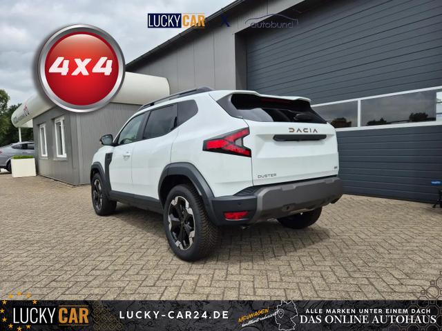 Lagerfahrzeug Dacia Duster - Extreme 4x4 130PS 1.2 TCe 4x Kamera Lenkradheizung Sitzheizung Klimaautomatik Teil-Leder elektr.Parkbremse Bluetooth Apple Carplay Android Auto PDC v h 2xKeyless 18-LM Ganzj.Reifen