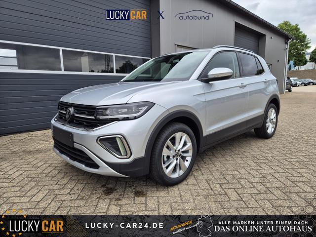 Lagerfahrzeug Volkswagen T-Cross - 1.0 TSI 116PS DSG Life LED-Matrix-Scheinwerfer Klimaautomatik Sitzheizung PDC R&uuml;ckf.Kamera 17-LM abged.Scheiben 2xKeyless DAB  Bluetooth Touchscreen Apple CarPlay Android Auto