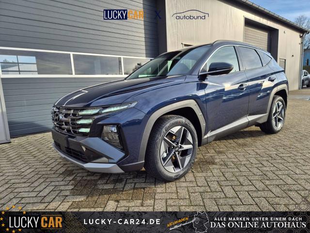 Lagerfahrzeug Hyundai TUCSON - Trend 1.6 T-GDI 150PS Automatik TZ 2026 Teil-Leder Sitzheizung v h Lenkradheizung Klimaautomatik Navi Touchscreen DAB  Apple CarPlay   Android Auto PDC R&uuml;ckf.-Kamera Matrix-LED-Scheinw.